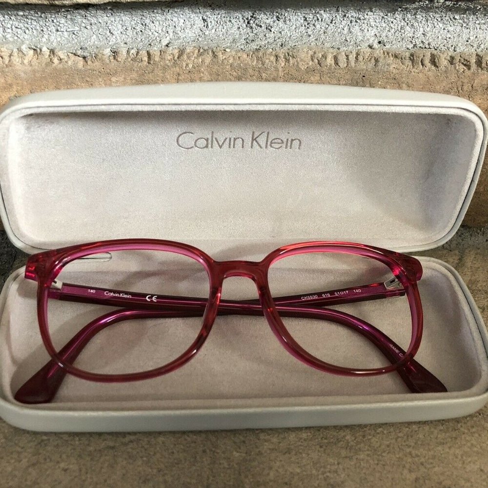 Calvin Klein eyeglass frames CK5930 dark pink